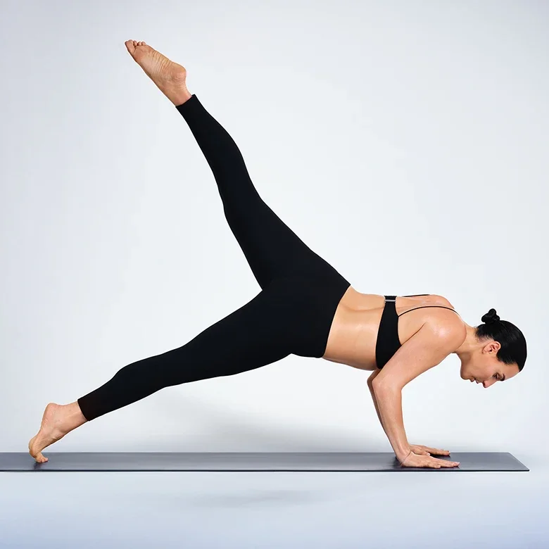 CoolTone Female model doing yoga