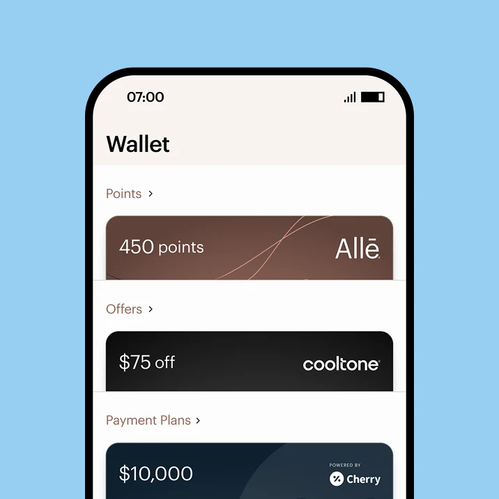 Screenshot of a phone showing how one can redeem savings